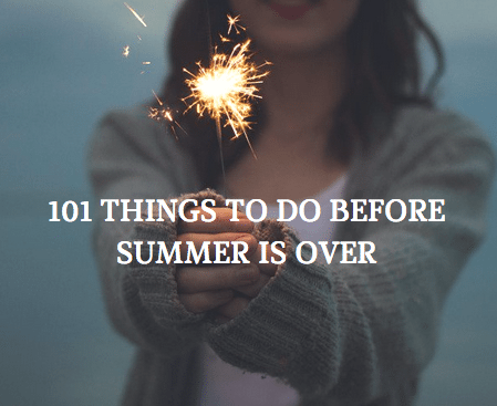 Things To Do Over the Summer