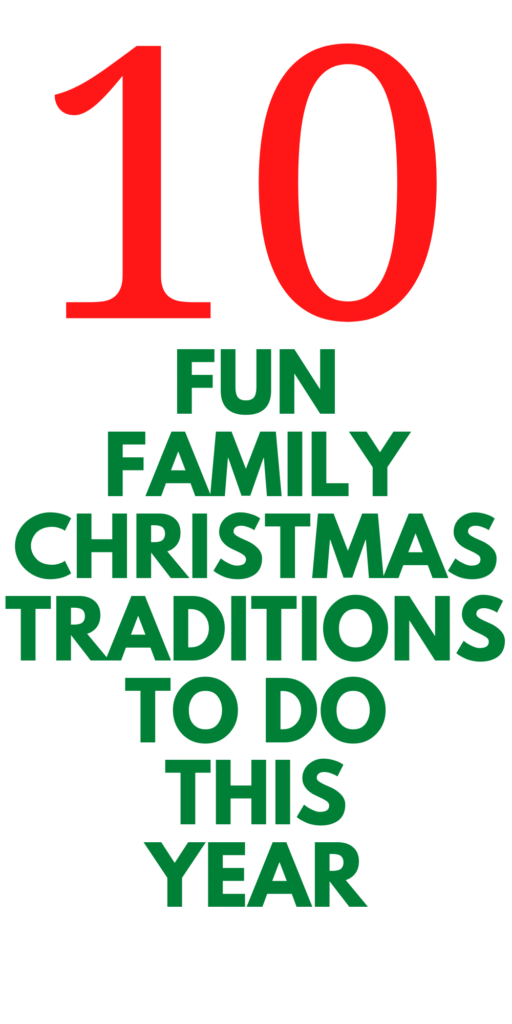 family Christmas traditions
