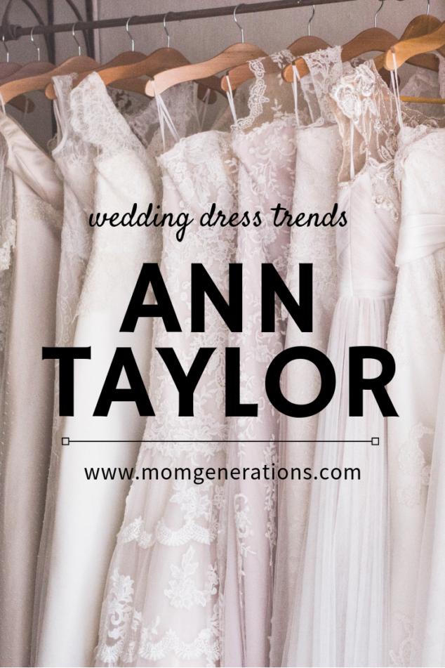 ann taylor wedding dress