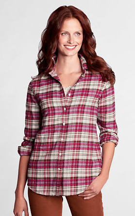 lands-end-womens-flannel-shirt