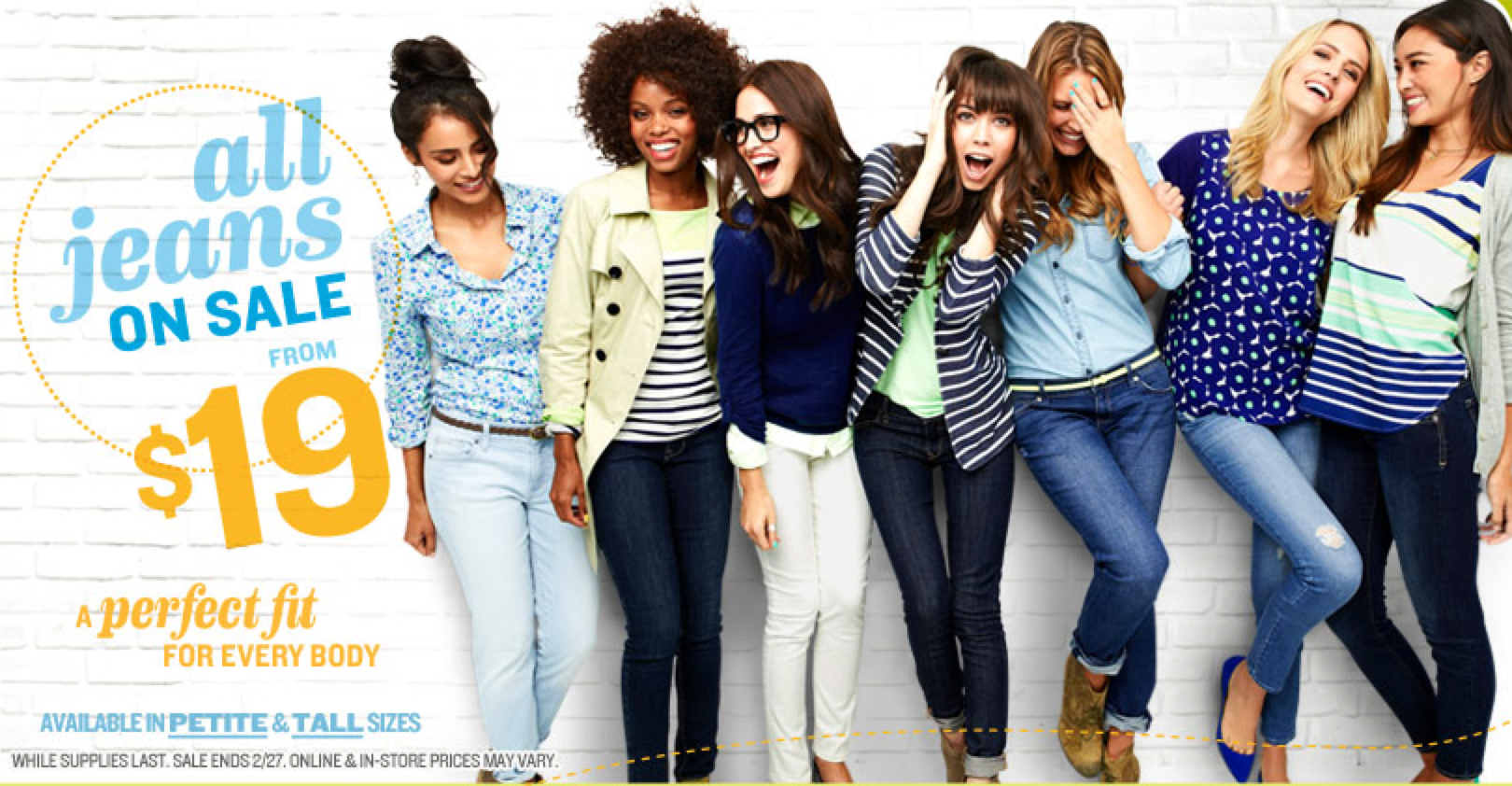 Old Navy: Up to 30% off Sale + Jeans Old Navy jeans on sale in the Herald $...