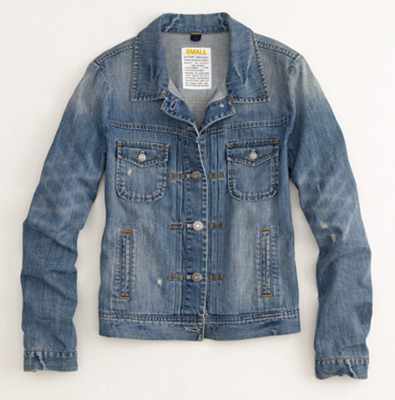 j crew factory jean jacket
