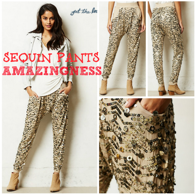 Sequin Pants