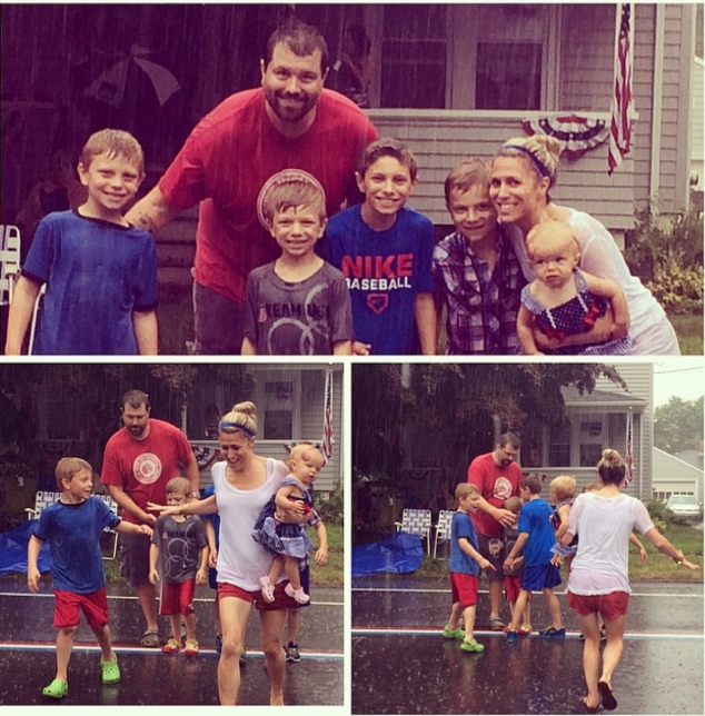 dancing in the rain