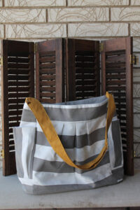 Love this diaper bag that I bought on Etsy!