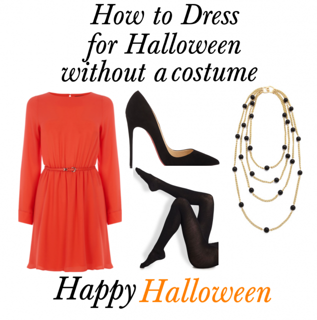 √ How to dress for halloween without a costume