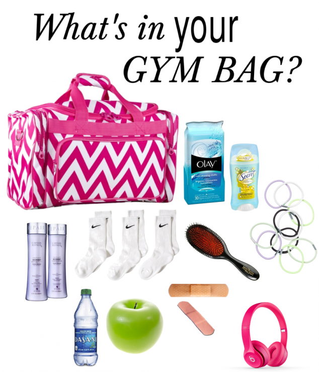 What's in your Gym Bag? - Stylish Life for Moms