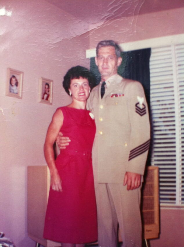 My Mom & Dad ~ 1961