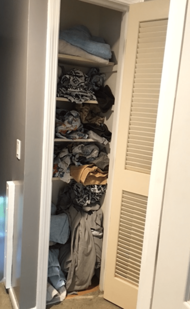 Reorganizing my Linen Closet