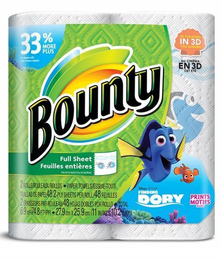 Bounty Paper Towels Finding Dory