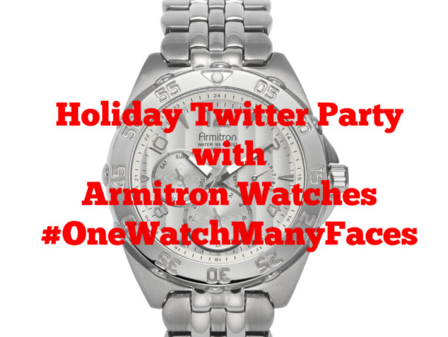 Holiday Twitter Party with Armitron Watches