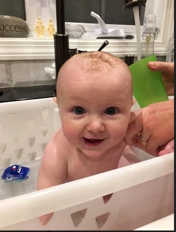 There S Nothing Quite Like A Baby Bath In The Kitchen Sink