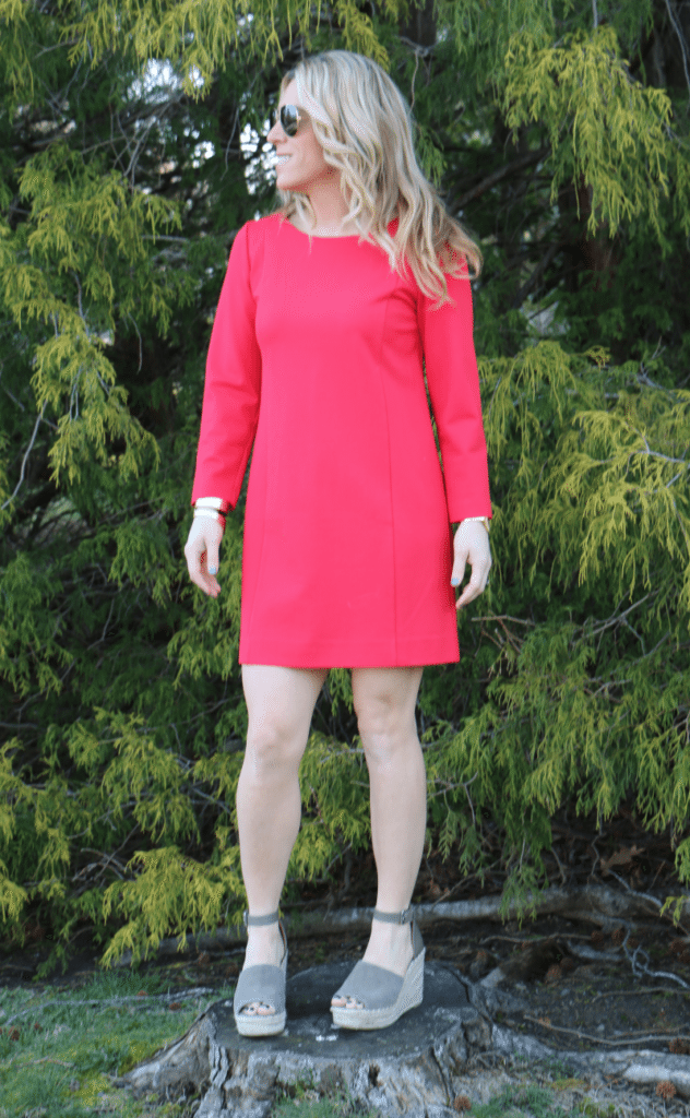 Red, Short and Bold for Spring! #50DressesforSpring - Stylish Life for Moms