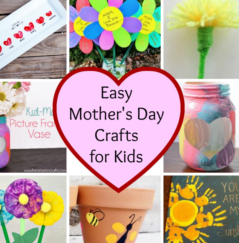 Easy Mother s Day Crafts For Kids Stylish Life For Moms