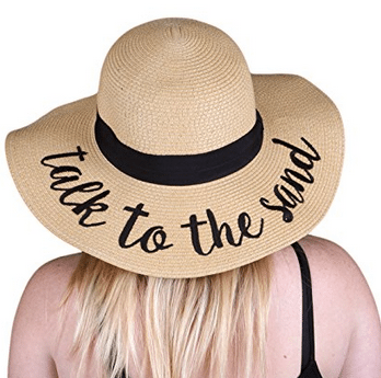 Best Straw Hats with Words for the Summer (because there's still some ...