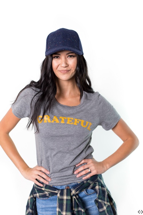 GRATEFUL tee - Graphic Tees for Thanksgiving