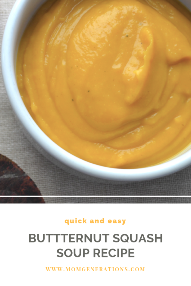 Butternut Squash Soup for the Family Butternut Squash Soup for the Family