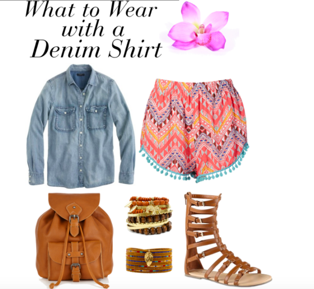 How to Style Denim Shirt: 13 Ways to Wear One - Stylish Life for Moms
