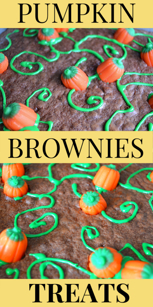 Pumpkin Brownies - Autumn Dessert Treats Pumpkin Brownies - Autumn Dessert Treats