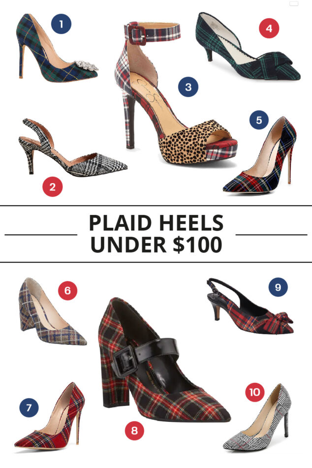 Plaid Heels - Winter Style