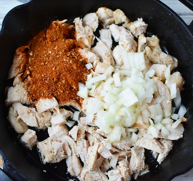 Taco Casserole with Chicken Taco Casserole with Chicken